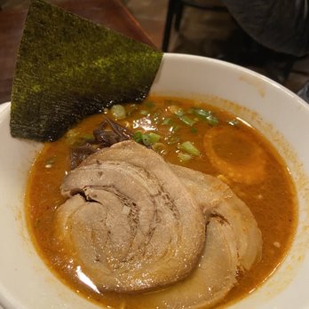 Maki - Spicy miso ramen with Chashu pork - Sushi Bars Near Me - Rockville, Maryland Maki - Spicy miso ramen with Chashu pork - Sushi Bars Near Me - Rockville, Maryland