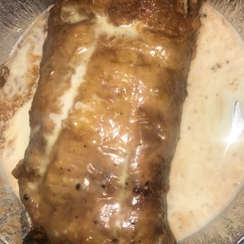 Los Cantaritos - Burnt chimichanga smothered in cheese sauce - Mexican Near Me - Rock Hill, South Carolina Los Cantaritos - Burnt chimichanga smothered in cheese sauce - Mexican Near Me - Rock Hill, South Carolina