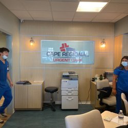 Cape Regional Urgent Care - Front desk area