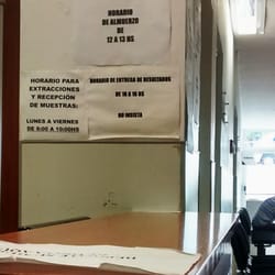 Daspu Cofico - Horarios del Laboratorio.  Entrega de resultados: de 10 a 16 hs.