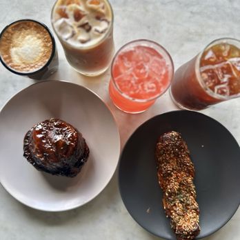 House Eleven - Cortado, honeynut latte, raspberry arnold palmer, cold brew - Coffee & Tea Near Me - Birmingham, Alabama