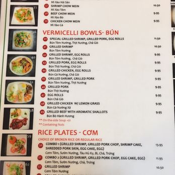 Pho #1 - Menu 1/18 - Vietnamese Near Me - Sunnyvale, California