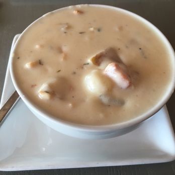 Red 36 - Creamy Clam Chowder-always great! - Seafood Near Me - Mystic, Connecticut Red 36 - Creamy Clam Chowder-always great! - Seafood Near Me - Mystic, Connecticut