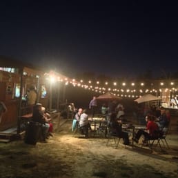 The backyard of the theater.