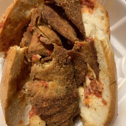 Eggplant Parmesan Sandwiche Eggplant Parmesan Sandwiche