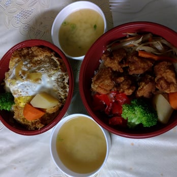 Donburi Cafè - Katsudon, karagedon, miso soup - Japanese Near Me - Long Beach, California