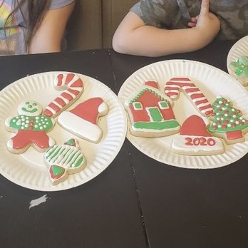 Sweets for Belle - Cookies from the Christmas Cookie Decorating Kit! My kids had a blast decorating their own cookies, the kits come with everything you need. - Desserts Near Me Sweets for Belle - Cookies from the Christmas Cookie Decorating Kit! My kids had a blast decorating their own cookies, the kits come with everything you need. - Desserts Near Me