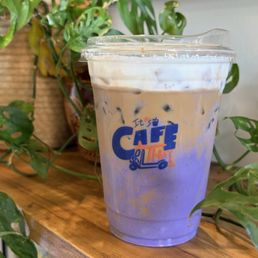 Iced Taro Thai Coffee