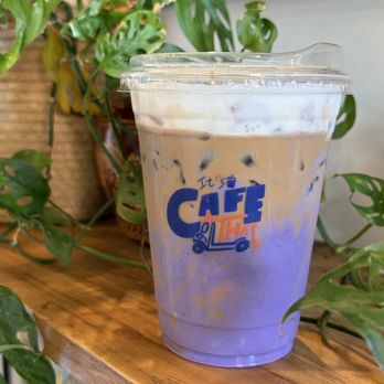 It’s Cafe Thai - Medium Size, ICED TARO THAI COFFEE, (under $6) - Coffee & Tea Near Me - San Diego, California It’s Cafe Thai - Medium Size, ICED TARO THAI COFFEE, (under $6) - Coffee & Tea Near Me - San Diego, California