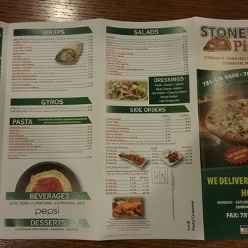 Stoneham Pizza - NEW MENU - Pizza Near Me - Stoneham, Massachusetts Stoneham Pizza - NEW MENU - Pizza Near Me - Stoneham, Massachusetts