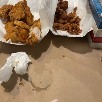CRAZY CRAB - F5. Chicken Wing Basket F8. Fried Calamari Basket - Seafood Near Me - Glen Burnie, Maryland