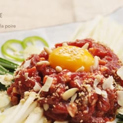 Shingané - Steak tartare à la poire