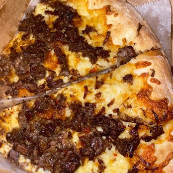 Cuts & Slices - Oxtail Pizza Slice $11 - Pizza Near Me - Brooklyn, New York Cuts & Slices - Oxtail Pizza Slice $11 - Pizza Near Me - Brooklyn, New York