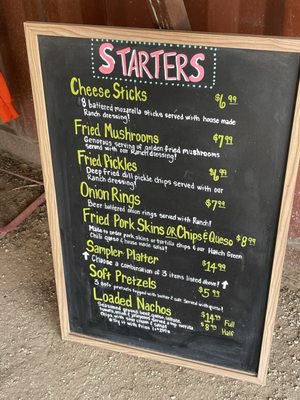 Menu photo 1 Chelle's Garden Matador, TX