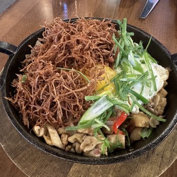 Hiraya Cafe  - Wild mushroom sisig - Filipino Near Me - Washington, DC, District of Columbia