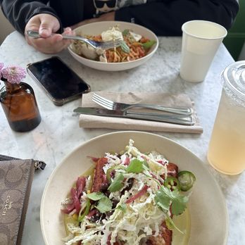 Flower Child - Chicken Enchiladas - Salad Near Me - Houston, Texas Flower Child - Chicken Enchiladas - Salad Near Me - Houston, Texas