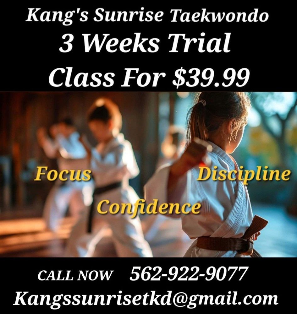Kang's Sunrise Taekwondo Logo