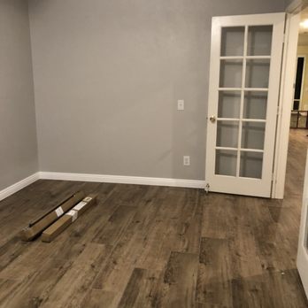 Gage Construction & Restoration - Wood-looking ceramic tile. We're so happy with how this turned out! - General Contractors Near Me - Murrieta, California Gage Construction & Restoration - Wood-looking ceramic tile. We're so happy with how this turned out! - General Contractors Near Me - Murrieta, California
