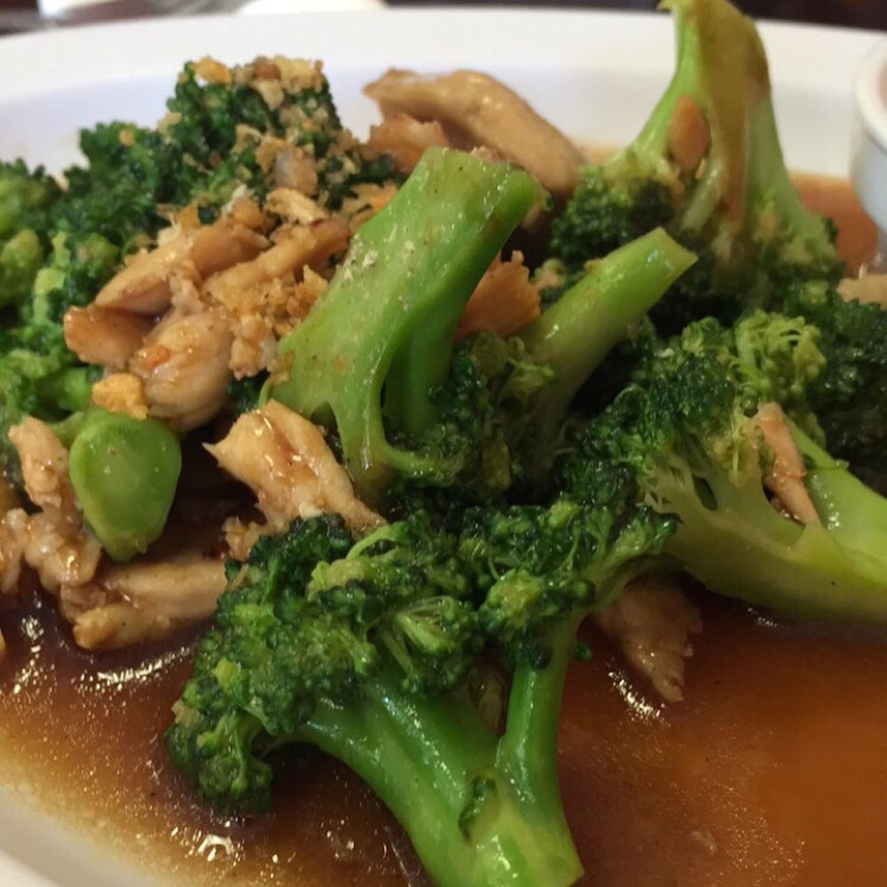 Riverside Thai Kitchen - Lunch special Broccoli & oyster combo plate - Thai Near Me - Riverside, California Riverside Thai Kitchen - Lunch special Broccoli & oyster combo plate - Thai Near Me - Riverside, California