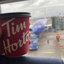 Tim Hortons - Coffee  at the airport