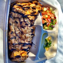 Sabaraba's - Grilled Chicken Plate. $14.   Excellent!