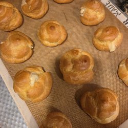TOTALLY REAL BANANA CREAM PUFFS