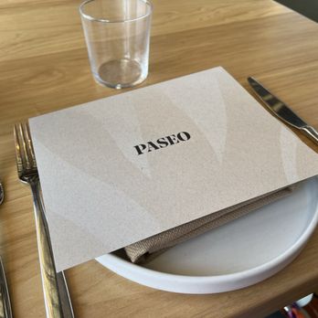 Paseo - Place setting - Mexican Near Me - Anaheim, California