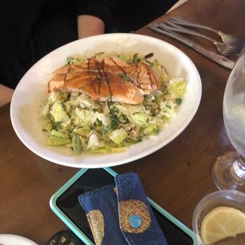 Trattoria Uliveto - Cesar salad with salmon - Italian Near Me - Old Orcutt, California Trattoria Uliveto - Cesar salad with salmon - Italian Near Me - Old Orcutt, California