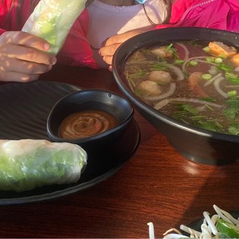 Pholicious - Shrimp spring rolls and seafood pho - Vietnamese Near Me - Victorville, California Pholicious - Shrimp spring rolls and seafood pho - Vietnamese Near Me - Victorville, California