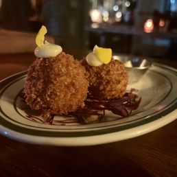 Mushroom & Scallion Croquetas