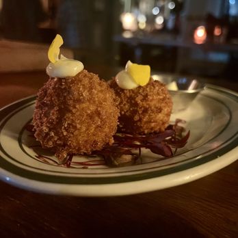 The Ten Bells Brooklyn - Mushroom & Scallion Croquetas, so good! - Wine Bars Near Me - Brooklyn, New York The Ten Bells Brooklyn - Mushroom & Scallion Croquetas, so good! - Wine Bars Near Me - Brooklyn, New York