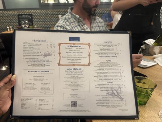 Menu photo 1 Vin et Marée Paris, 75