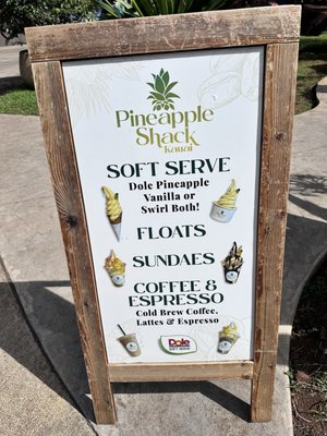 Menu photo 1 Pineapple Shack Kauai Lihue, HI