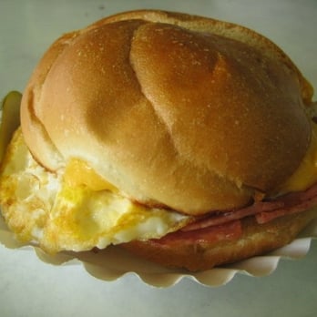 Rutt's Hut - another view of the Taylor Ham, Egg and Cheese - Hot Dogs Near Me - Clifton, New Jersey