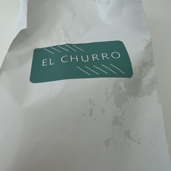 El Churro - Grease in a foil lined bag - Desserts Near Me - New York, New York El Churro - Grease in a foil lined bag - Desserts Near Me - New York, New York