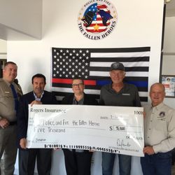 Rogers Insurance Services - Giving back to the community !