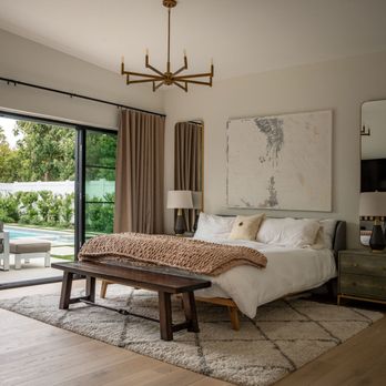 Nate Fischer Interiors - Master Bedroom - Interior Design Near Me - Laguna Beach, California Nate Fischer Interiors - Master Bedroom - Interior Design Near Me - Laguna Beach, California