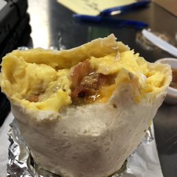 Bacon & Sausage Burrito