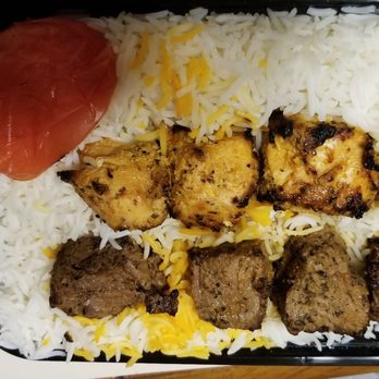 Zendiggi Kebab House - Chicken and Beef Combo Platter - Persian/Iranian Near Me - Closter, New Jersey Zendiggi Kebab House - Chicken and Beef Combo Platter - Persian/Iranian Near Me - Closter, New Jersey