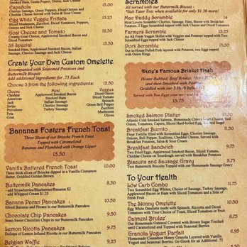 Dixie Cream Cafe - Menu as of Sept 2022 - Coffee & Tea Near Me - Windermere, Florida
