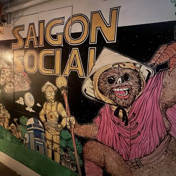 Saigon Social - Inside - downstairs - Vietnamese Near Me - New York, New York Saigon Social - Inside - downstairs - Vietnamese Near Me - New York, New York