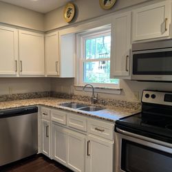 A2Z Services - Happy with new cabinet doors!