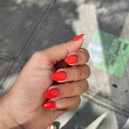 Dip powder with gel tips Dip powder with gel tips