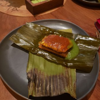 Elcielo - Branzino tamale (very surprising and delicious combo) - Colombian Near Me - Miami, Florida