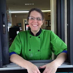 Happy Day Cafe - Susan is the queen of smiles