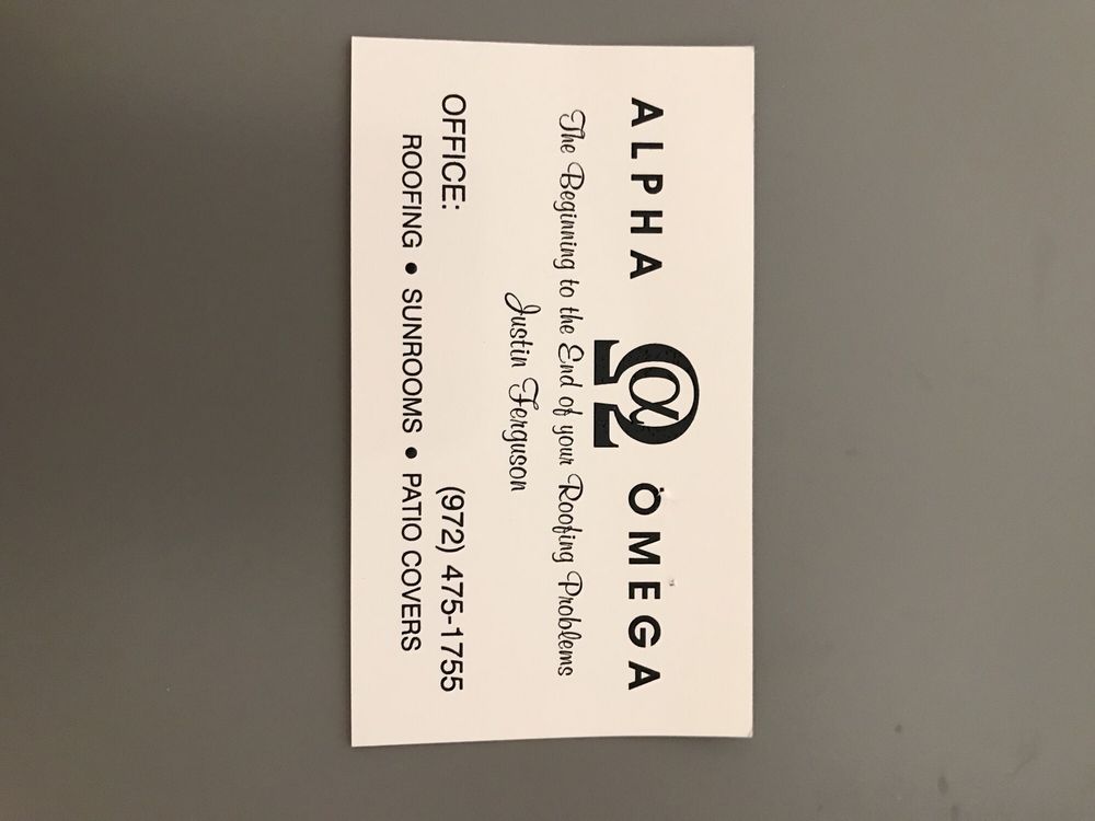 Slide of Alpha & Omega Roofing