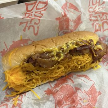 Devil Dawgs -  South State - Bacon Cheddar Dog - Hot Dogs Near Me - Chicago, Illinois