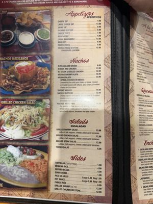 Menu photo 2 Casa Grande Mexican Restaurant Greencastle, IN Menu photo 2 Casa Grande Mexican Restaurant Greencastle, IN