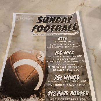 Park Place Restaurant & Bar - Football special - Bars Near Me - New Hyde Park, New York
