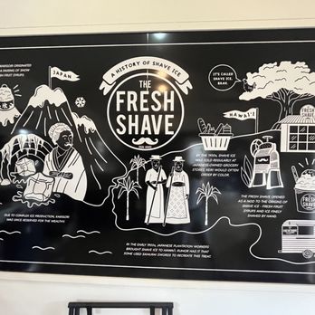 The Fresh Shave - Wall art - Shaved Ice Near Me - Koloa, Hawaii The Fresh Shave - Wall art - Shaved Ice Near Me - Koloa, Hawaii